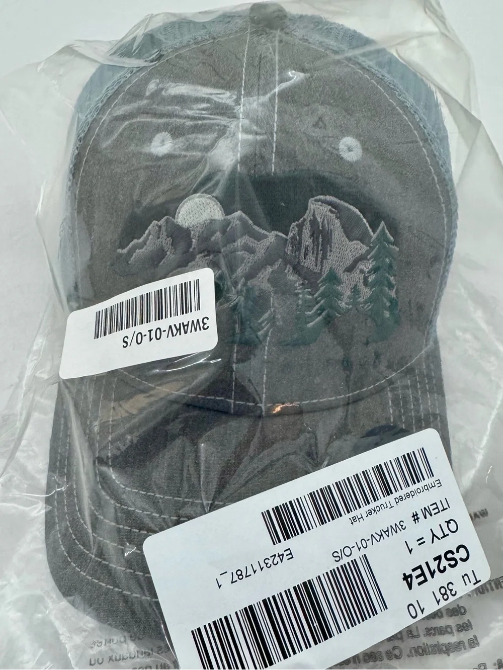 NWT North Face Bear trucker hat